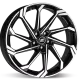 Alufelge RC - DESIGN RC36 - [SGVP] Schwarz Glanz Vollpoliert